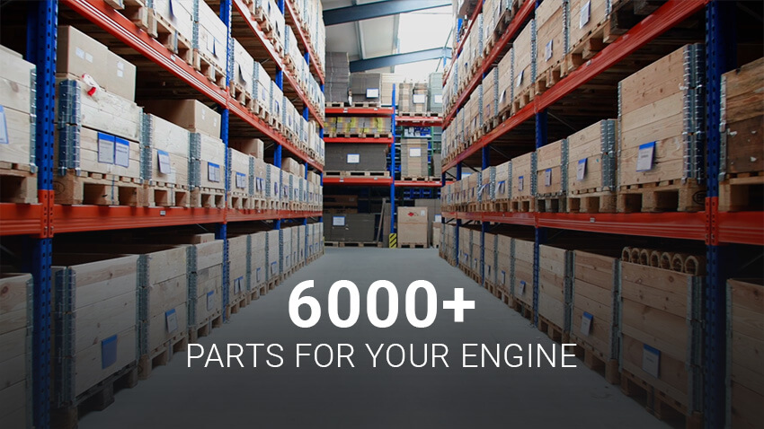 MD Trade Power has 6000+ parts on stock for your engine
