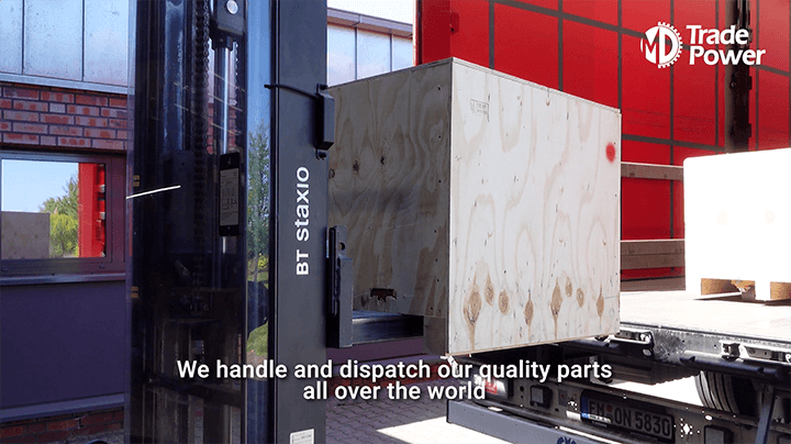 World wide business. Spareparts for power generation engines Pielstick, MAN 48/60 or MAN 51/60.